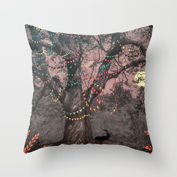 The party... Throw Pillow