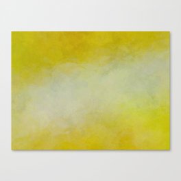 Sunny yellow green Canvas Print