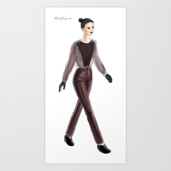 Caitlin Power FW13 Art Print