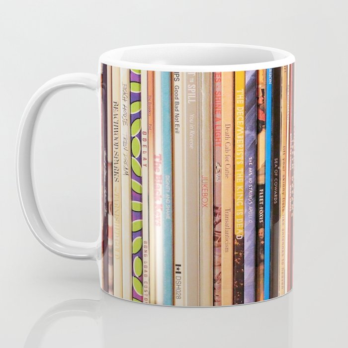 Indie Rock Vinyl Records Coffee Mug By Nmtdot Society6