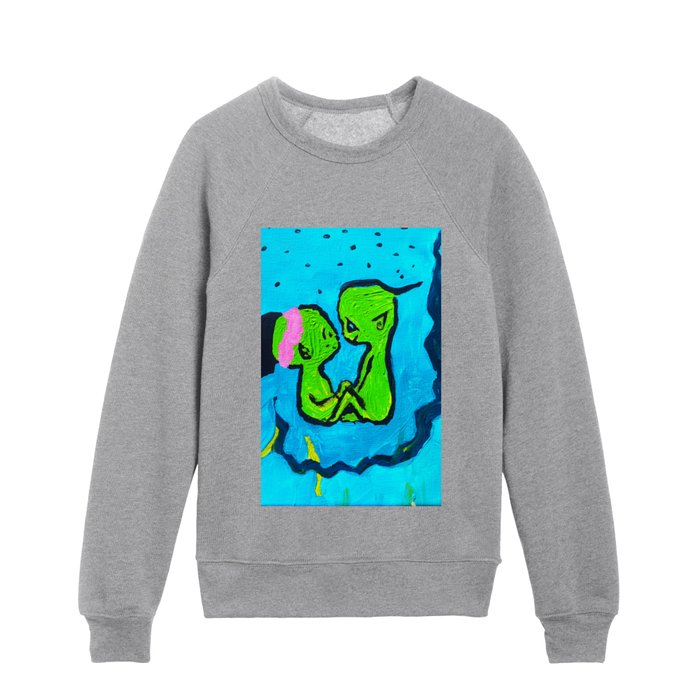 SpaceySoulMates Kids Crewneck