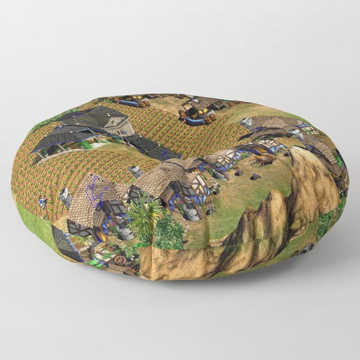 age of empires 2 Floor Pillow