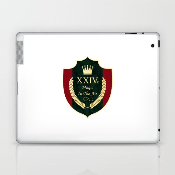 24 karat magic in the air (XXIV k song lyrics) Laptop & iPad Skin