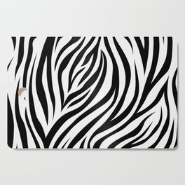 zebra pattern / full animal Cutting Board