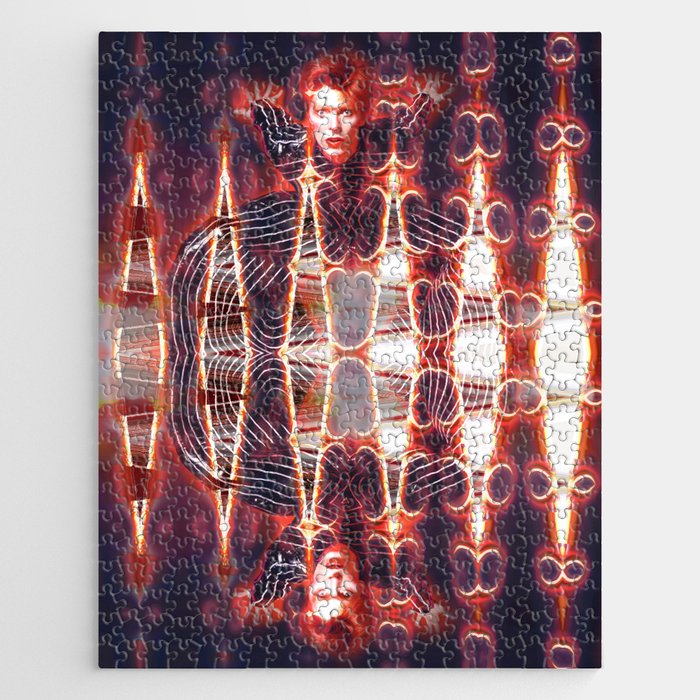 Bowie Abstracted Jigsaw Puzzle