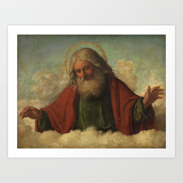 God the Father by Cima da Conegliano Art Print