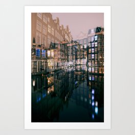 Abstract Amsterdam Art Print