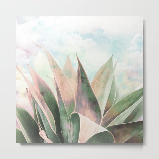 Landscape plant paint Metal Print