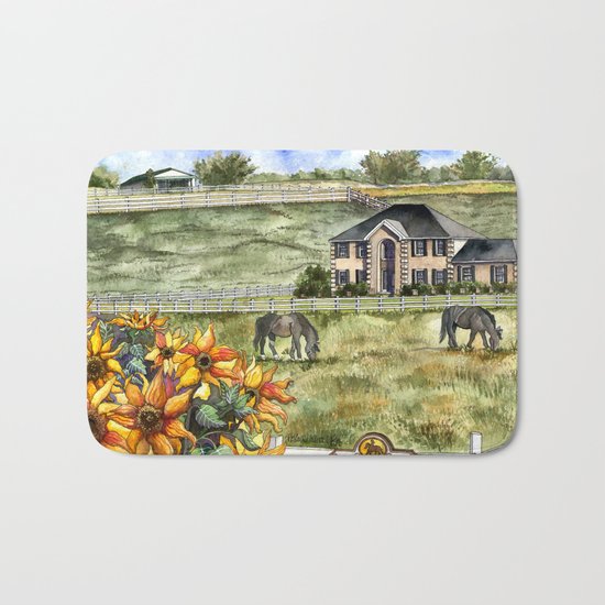 The Horse Ranch Bath Mat