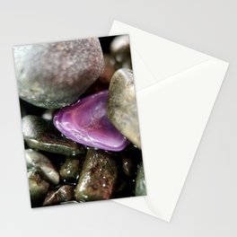 Purple Shell Stationery Card