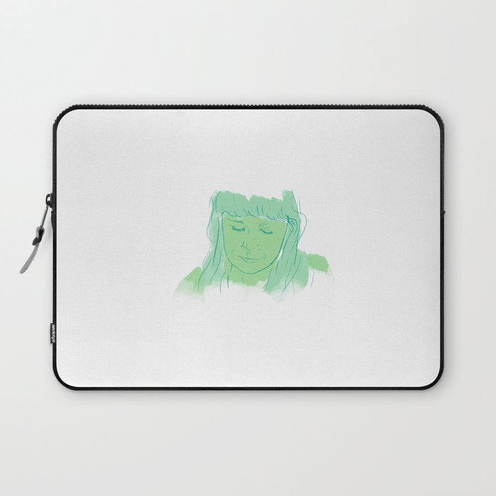 Alessi's Ark, another portrait I made, for purchasing here Laptop Sleeve