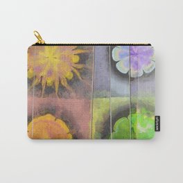 Stibiated In Dishabille Flower  ID:16165-125308-23431 Carry-All Pouch | Joined, Art, Digital, Highfamilyformation, Abstract, Pattern, Makeup, Elements, Abstractdesign, Framework 