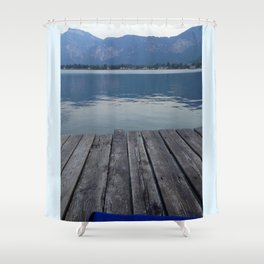 Trento Dock Shower Curtain