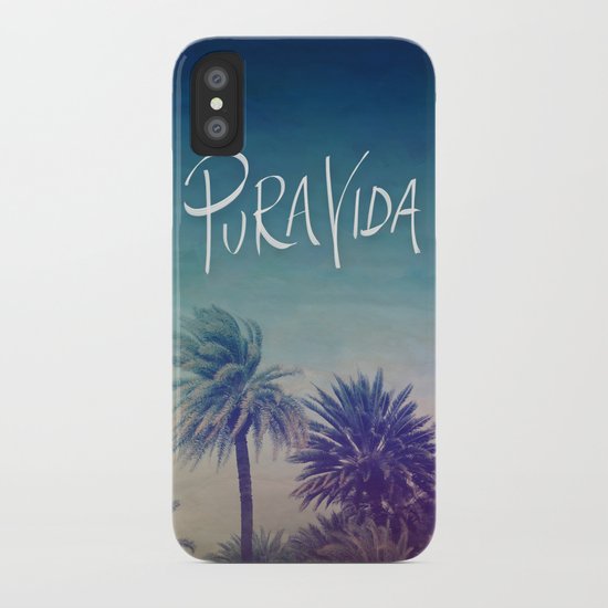Pura Vida iPhone Case