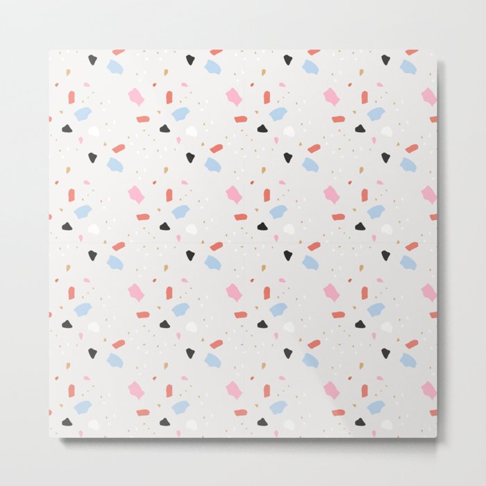 baby Terrazzo Metal Print