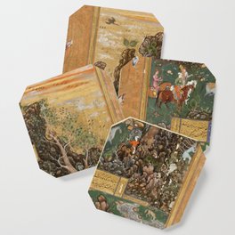 Abdul-Samad - Hunting Scene (1591) Coaster