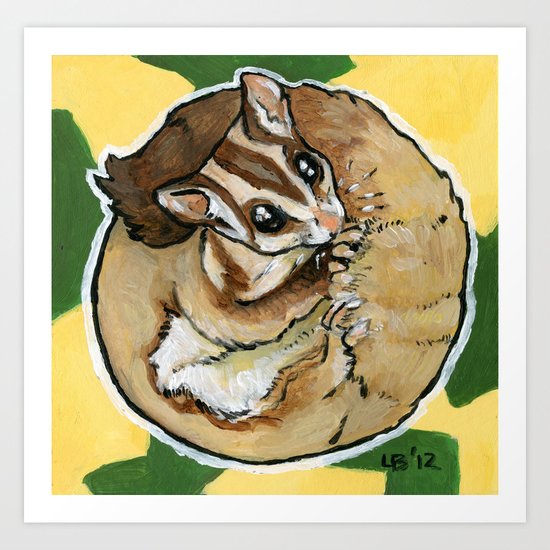 Sugar Glider Art Print