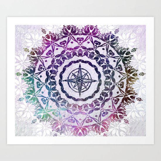 Destination Mandala Art Print