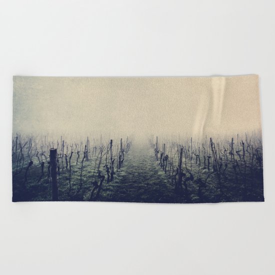 vineyards Beach Towel