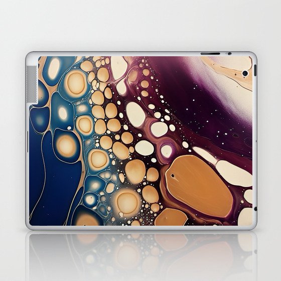 Liquid abstract painting #3 Laptop & iPad Skin