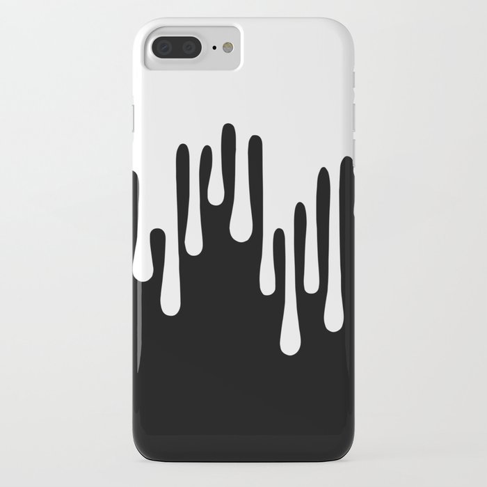 WHITE DRIPPING iPhone Case