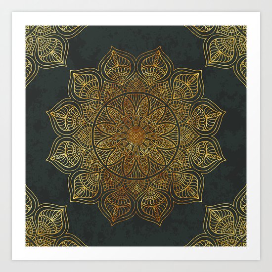Mandala Art Print