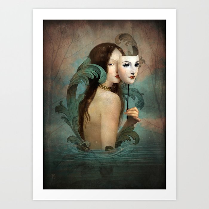 Discover the motif LINGER IN THE SHADOWS by Christian Schloe as a print at TOPPOSTER