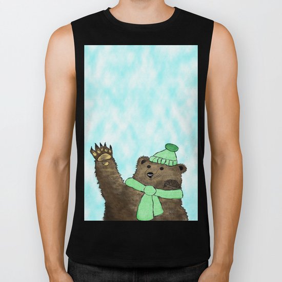 Mr. Brown and Mr. Prickles Biker Tank