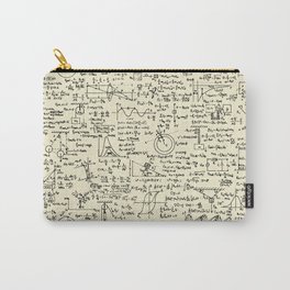 Physics Equations // Parchment Carry-All Pouch