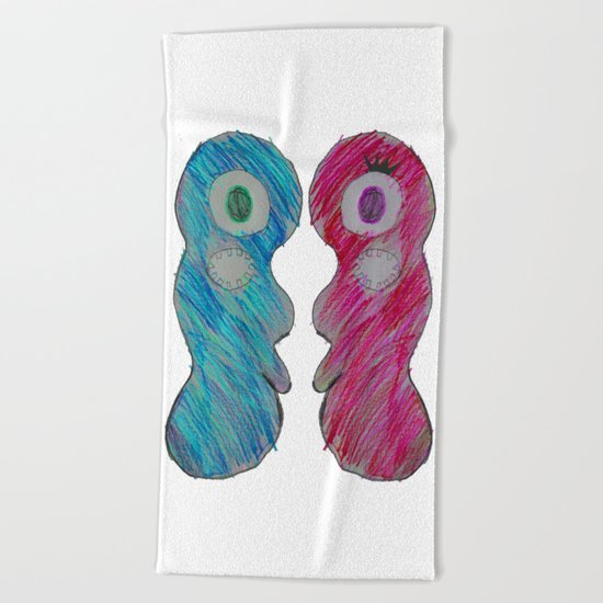 Love is | Be mine Valentine | Kids Painting Beach Towel