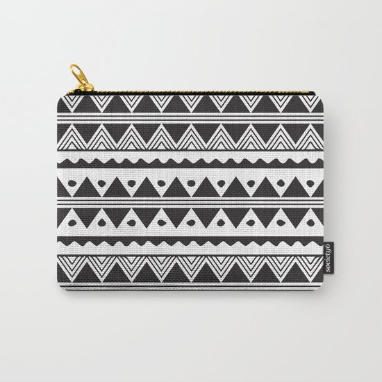 African Tribal Pattern No. 2 Carry-All Pouch