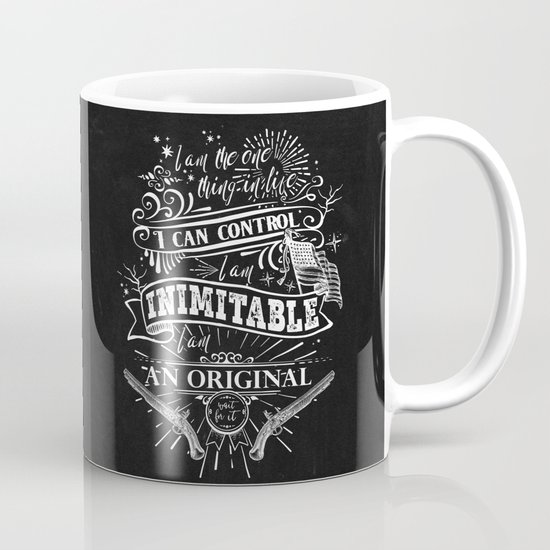 Hamilton - Inimitable Coffee Mug by Evie Seo