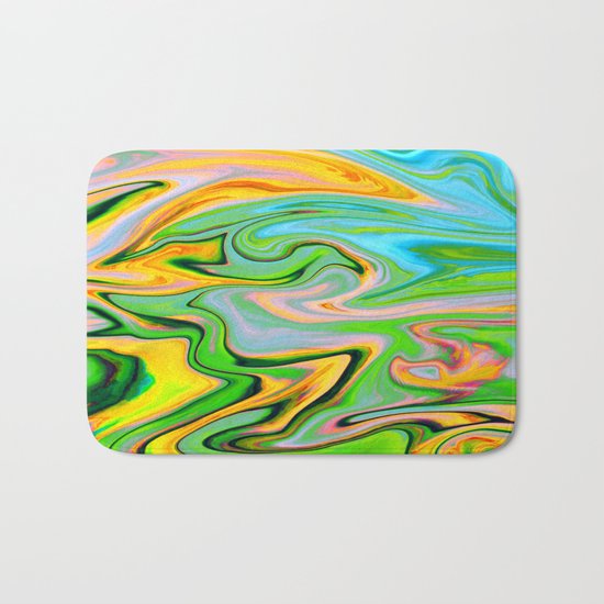 Marbled XIV Bath Mat