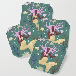 Mermaid Pose Coaster