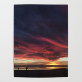 Winter at Salton Sea Poster