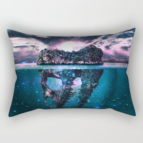 Mystery Island Rectangular Pillow