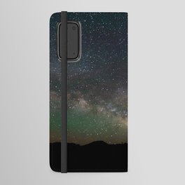 The Timeless Way - Milky Way Over Big Bend National Park, Texas, USA Android Wallet Case