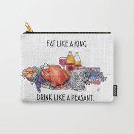 Eat Like A King Carry-All Pouch