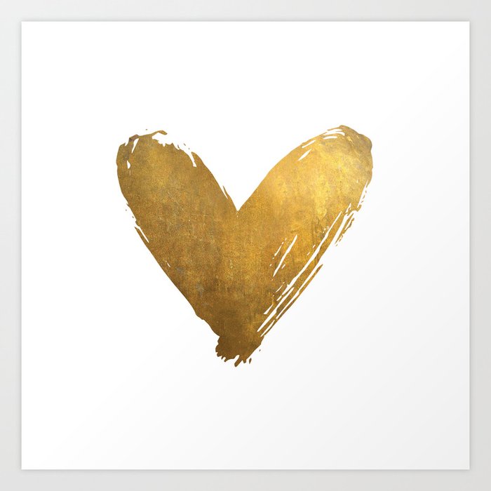 Heart of Gold Kunstdrucke