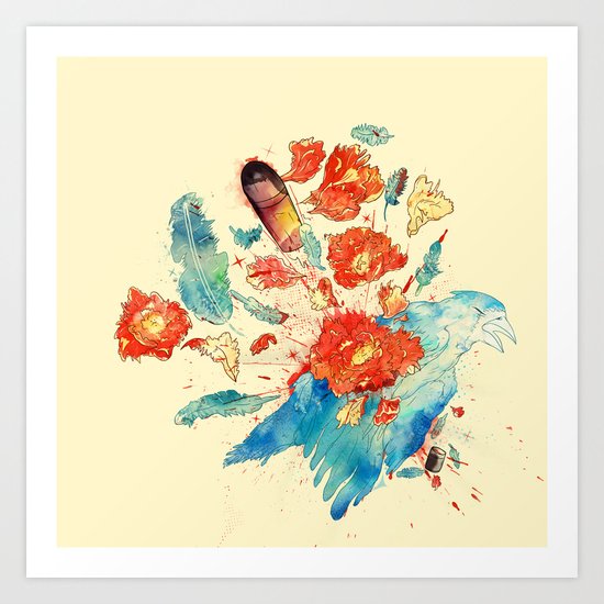 Beautiful Death Art Print