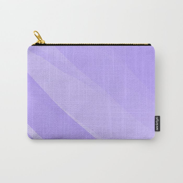 Modern Abstract Violet Purple Minimalism Carry-All Pouch