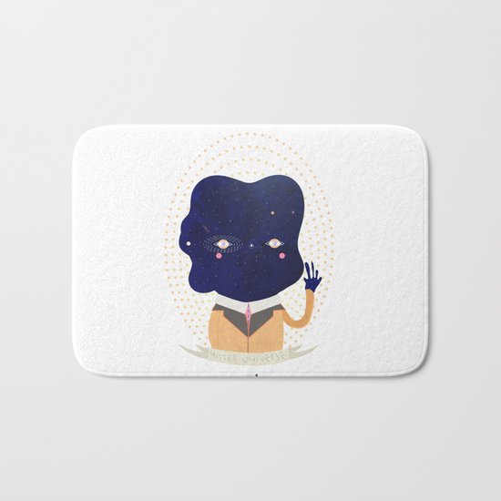 Mister universe Bath Mat