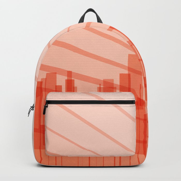 City Abstract Background Backpack