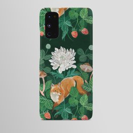 Strawberry Fox Android Case