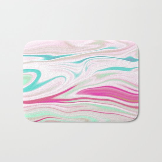Iridescent Marble 14 Bath Mat