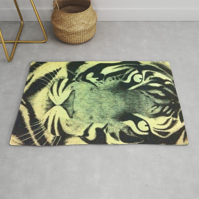 Be a Tiger (Yellow) Rug