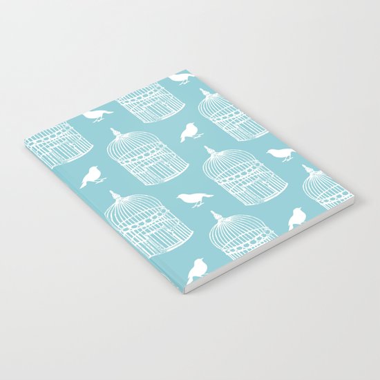Bird Cage Pattern. Notebook
