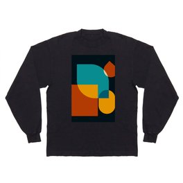 9 Abstract Geometric Shapes 211229 Long Sleeve T-shirt