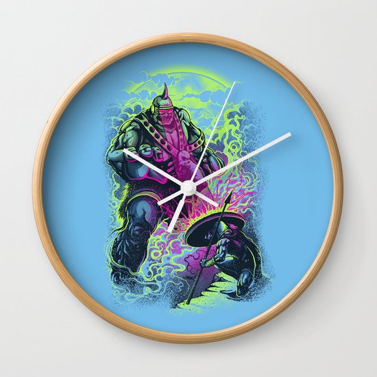Magnysseus vs the Cyclops: X-Odyssey Wall Clock