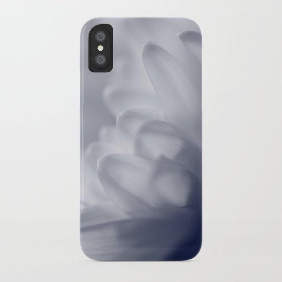 Soft White Flower iPhone Case